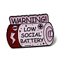 Enamel Pins, Alloy Lapel Pin Backs for Backpack Clothes, Black