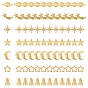 Zinc Alloy Cabochons & Links & Cabochon Enamel Settings, Mixed Shapes