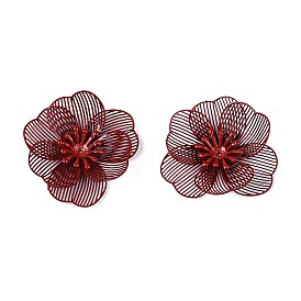 Окрашенные распылением железные колпачки, цветок