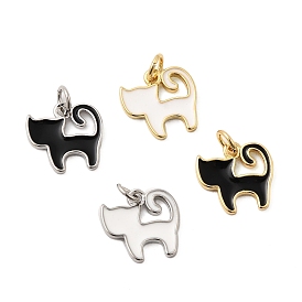 Латунь эмаль прелести, долговечный, без свинца и без кадмия, с целью перехода в кольце, кошачье очарование, стойки покрытие