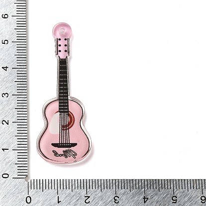 Printed Acrylic Pendants, Guitar