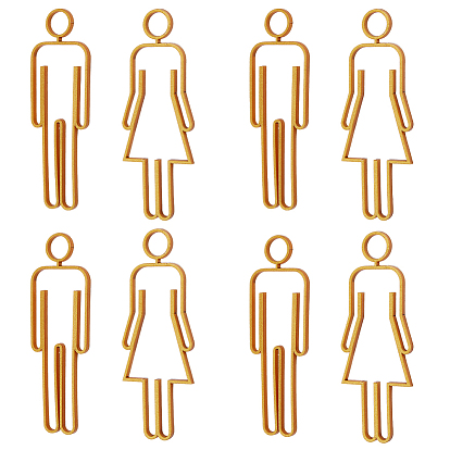 8Набор акриловых самоклеящихся наклеек, туалетный знак, Женщина мужчина