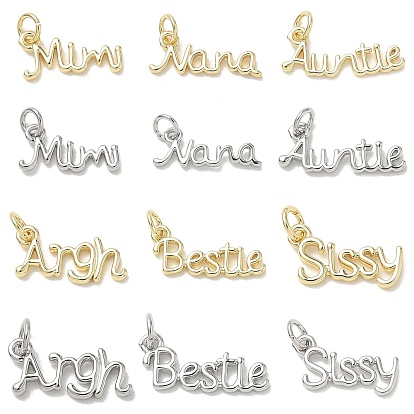 Латунные подвески, без кадмия и без свинца, долговечный, словесные чары