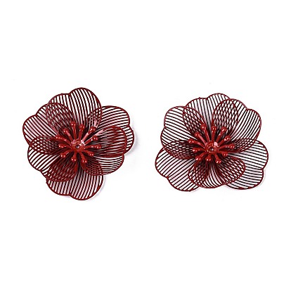 Окрашенные распылением железные колпачки, цветок