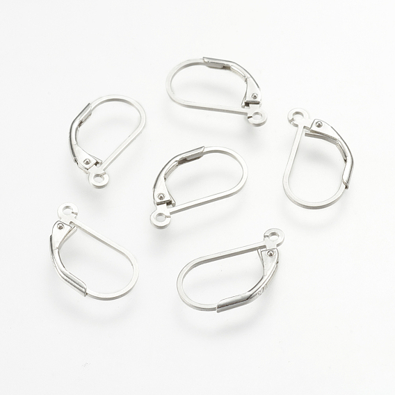 925 Sterling Silver Leverback Earring Findings