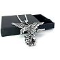 Ожерелья из нержавеющей стали с подвеской в виде орла и черепа для мужчин