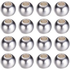 Латунные круглые разделительные бусины с покрытием стойки и вакуумным покрытием pvd, без кадмия и без свинца, 4 мм, отверстие : 2 мм, около 50 шт / упаковка