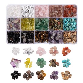 Chips Naturales Irregulares 15 Colores Surtidos C... Granos De Piedra Preciosa 