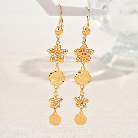 Elegant Coin Tassel Earrings for Women