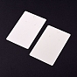 Rectangle Paper One Pair Earring Display Cards with Hanging Hole, Jewelry Display Card for Pendants and Earrings Storage