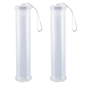 2шт. выдвижной пластиковый футляр для кистей, держатель для кистей, контейнер для хранения кистей, контейнер для карандашей.