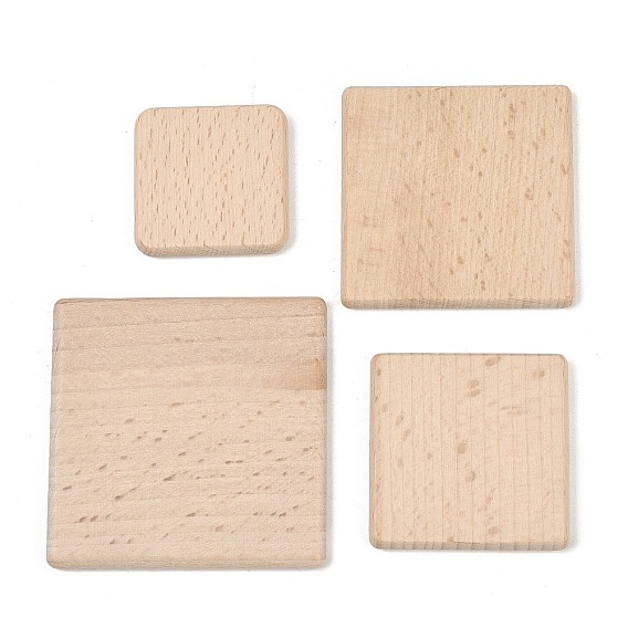 Листы буковой древесины, незаконченная древесина, квадратный