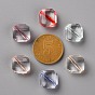 Transparent Acrylic Beads, Rhombus