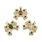 Латунные микро проложить кубического циркония подвески, бантом, стойки покрытие, долговечный, без свинца и без кадмия, реальный 18 k позолоченный