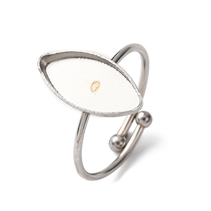 Регулируемые 304 манжетные кольца из нержавеющей стали, лошадиный глаз 