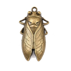 Сплавочные подвески тибетского стиля, цикада, большие подвески