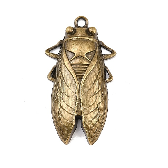 Сплавочные подвески тибетского стиля, цикада, большие подвески