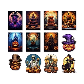 Halloween Theme Wooden Puzzles, Children Intelligence Toys