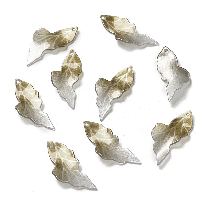 Acrylic Pendants, Leaf