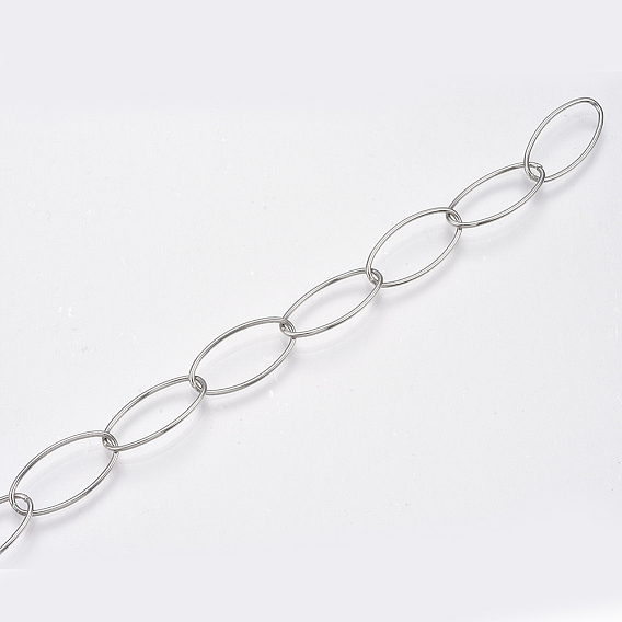 304 кабельные цепи из нержавеющей стали, пайки, овальные