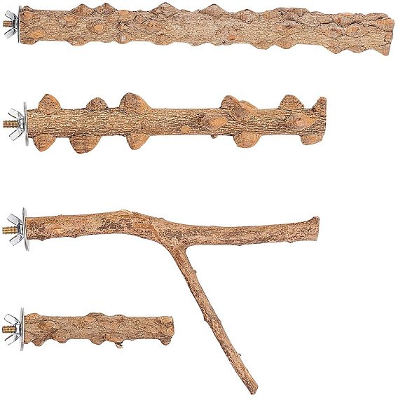 Деревянная платформа для птиц окуня, подставка для попугаев игровая площадка аксессуары для клеток, игрушка для упражнений conure для маленьких животных