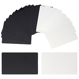 100 листы 2 цветные алюминиевые пустые именные карточки, для лазерной гравировки визитных карточек