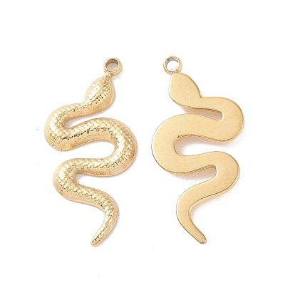 304 Stainless Steel Pendants, Snake