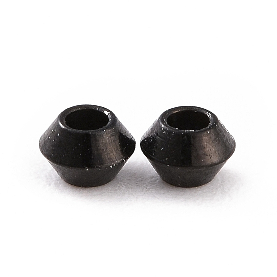Placage ionique rondelle (IP) 304 perles d'espacement en acier inoxydable