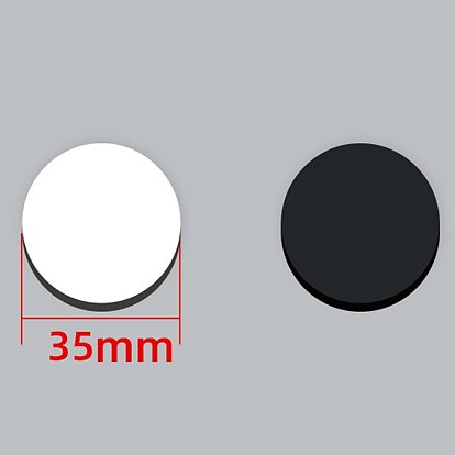 Резиновые магниты на холодильник, самослипание, плоско-круглые