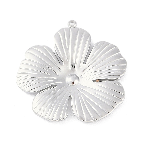 304 подвески из нержавеющей стали, цветочный шарм