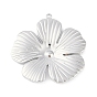 304 подвески из нержавеющей стали, цветочный шарм