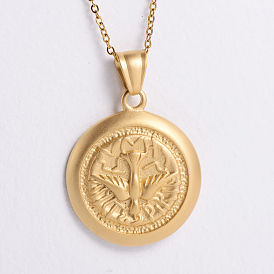 Ожерелья с подвеской в виде голубя мира в европейском стиле из нержавеющей стали для женщин