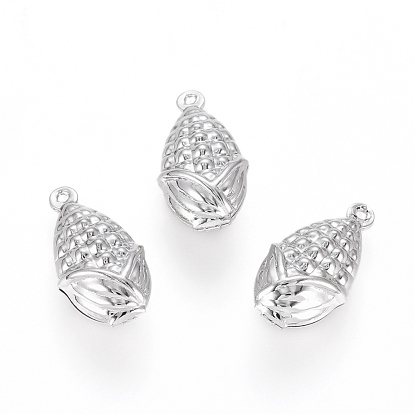 Латунные подвески с осенней тематикой, кукуруза