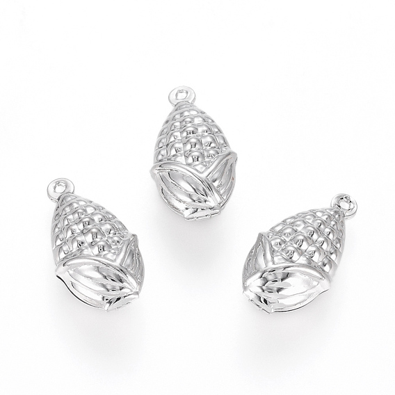 Латунные подвески с осенней тематикой, кукуруза