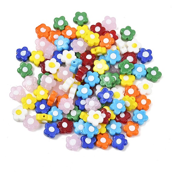 Handmade Lampwork Beads, Flower