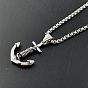 Мужские ожерелья с подвеской в стиле ретро-рок-панк 304 из нержавеющей стали