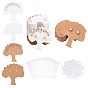 Cardboard Earring Display Cards, Tree
