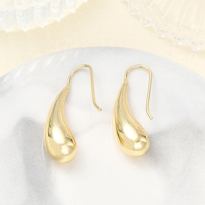 Pendientes colgantes de bronce, lágrima