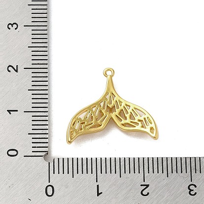 Brass Cubic Zirconia Pendents, Long-Lasting Plated, Fishtail