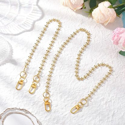 2 шт. 2 размеры латунные ot звенья сумки удлинительные цепи, с поворотными застежками сплава