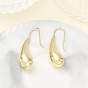 Pendientes colgantes de bronce, lágrima
