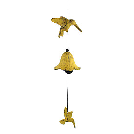 Птица из сплава подвесной декор с колокольчиками, для домашних подвесных украшений