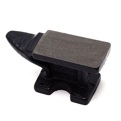 Horn Anvil Cast Iron Block, Jewelry Making Bench Tool, Mini Forming Metal Working