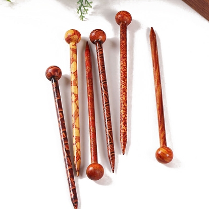 Ethnic Style Wooden Hair Sticks, for Women Girls