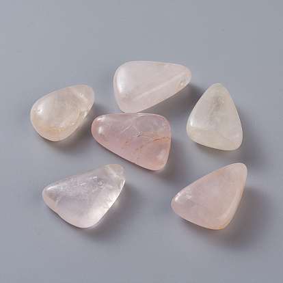 Natural Rose Quartz Pendants, Nuggets