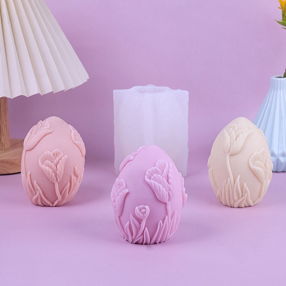 Силиконовые формы для свечей своими руками, для изготовления свечей, яйцо