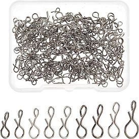 270 шт. 9 стиль 304 нержавеющая сталь крючок для мушки приманка защелка, комбо-крючки для приманок на мухи джиг-приманки