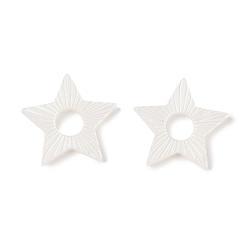 Opaque Resin Decoden Cabochons, Star