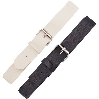 2 шт. 2 цвета пряжки из искусственной кожи, с железными роликовыми пряжками, аксессуары для юбки