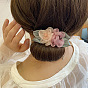 Lazy Hairband for Women, Fluffy Flower Bud Headpiece - Professional Hair Accessory.